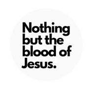 Nothing but the blood printable