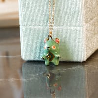 Image 2 of Diamond Bear Necklace