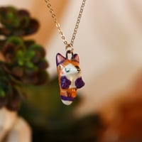 Sleepy Fox Necklace