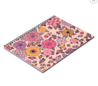 Wildflower Wire Bound Journal 