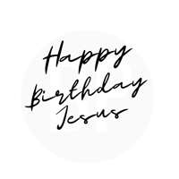 Happy Birthday Jesus Printable