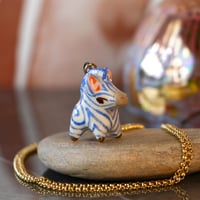 Image 1 of Zebra Necklace