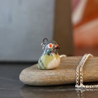 Image 1 of Green Pigeon Necklace