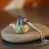 Image 3 of Green Pigeon Necklace