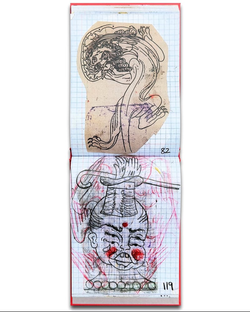 Image of The Little Red Book of Other People's Drawings:The Hollow Bamboo Chronicles Vol 1 by Walter McDonald