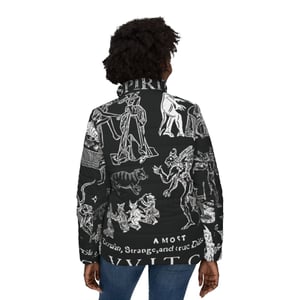 Image of Welcome to the Sabbat | Women's Puffer Coat