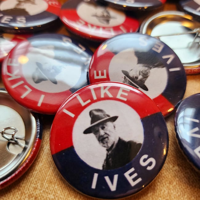 I LIKE IVES BUTTONS