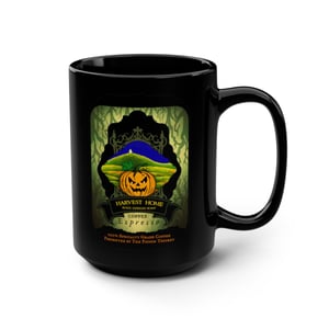 Image of Harvest Home Rustic Espresso | 15 oz Black Mug