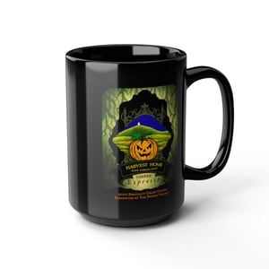 Image of Harvest Home Rustic Espresso | 15 oz Black Mug