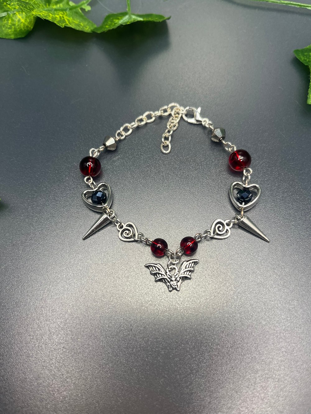 Image of Vampiress Bat Necklace