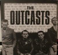 Image 1 of the OUTCASTS - "Self Conscious Over You" LP (Red Vinyl) 