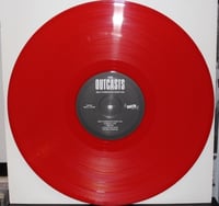 Image 2 of the OUTCASTS - "Self Conscious Over You" LP (Red Vinyl) 