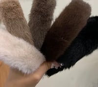 Image 1 of Faux Mink Thick Hairband