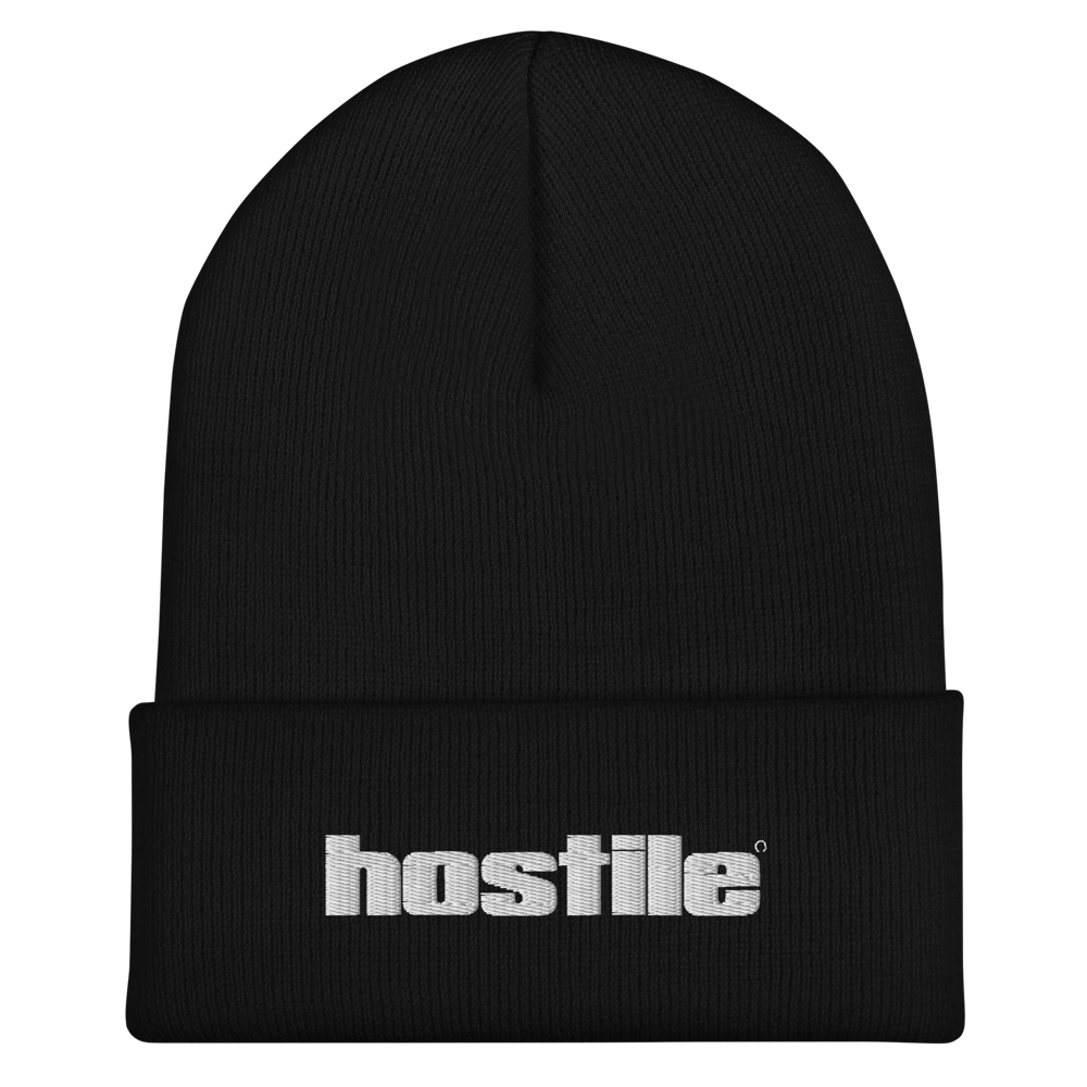 Image of Hostile logo beanie