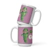 GET UP AND GLOW<BR>ARTbyJEN Retro Mug<BR><font color="#c9252c">FREE POSTAGE</font>