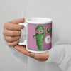 GET UP AND GLOW<BR>ARTbyJEN Retro Mug<BR><font color="#c9252c">FREE POSTAGE</font>