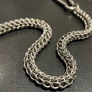 Image of Orcus Chains - 19” Hand Made Persian Weave Wallet / Key Chain