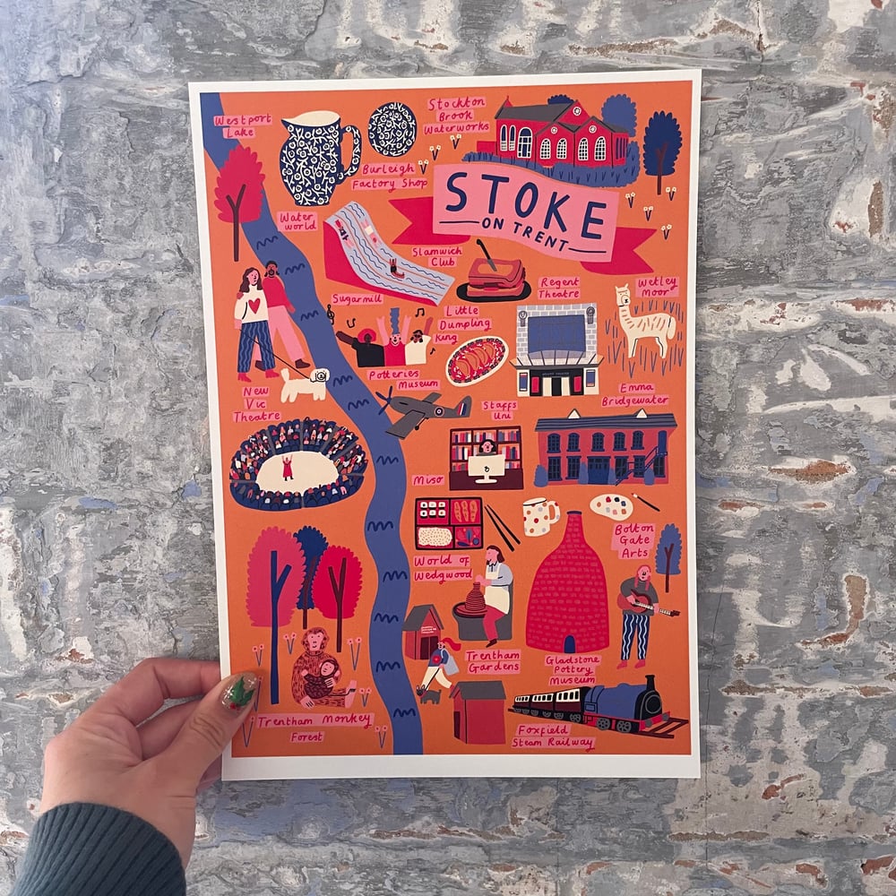Image of UK Illustrated Maps