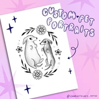 Image 1 of Pet Portrait Commissions