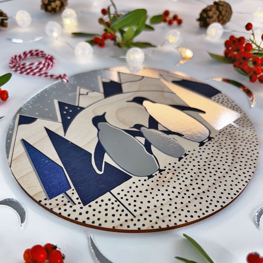 Image of Starlit Silver Pequins Family