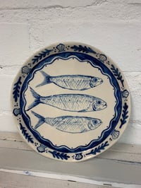 Image 1 of 3 Sardines  plate