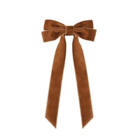 Image 5 of Velvet Bow Hair Clip