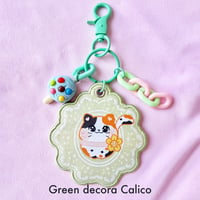 Image 3 of Cat embroidered keychains