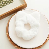 Image 2 of Plush Ears Scrunchie Hair Tie