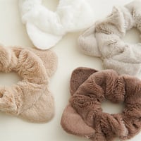 Image 1 of Plush Ears Scrunchie Hair Tie