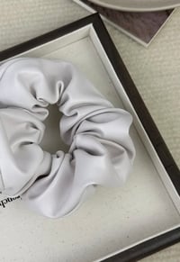 Image 2 of PU Leather Scrunchie