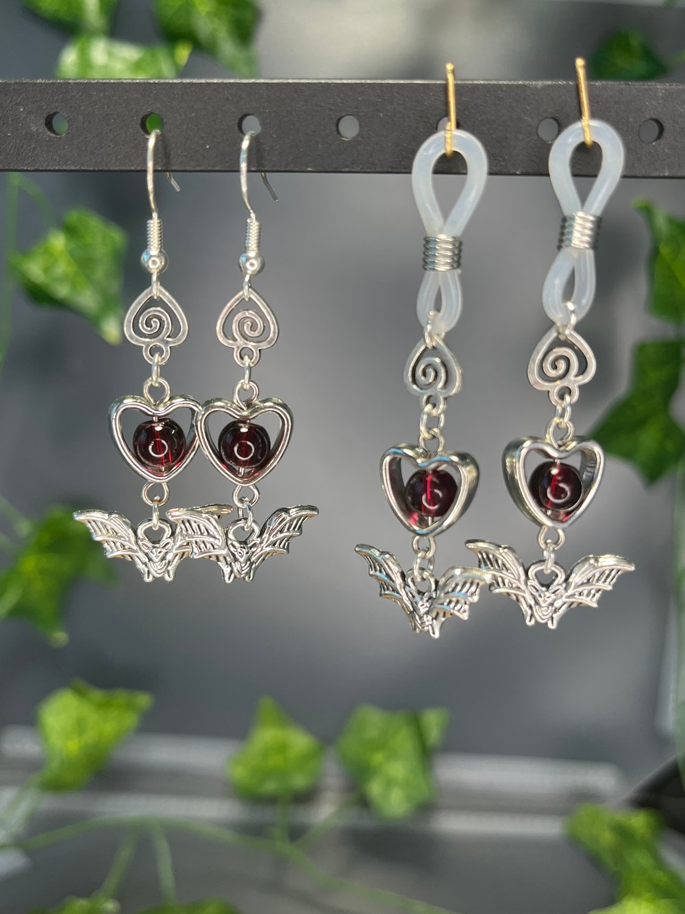 Image of Vampiress Bat Necklace