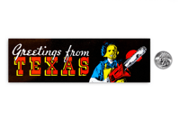 Image 2 of Greetings From Texas (Texas Chainsaw Massacre) Bumper Sticker 