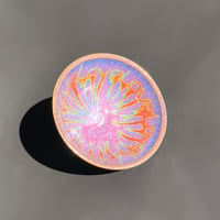 Image 1 of Purple Rainbow Flame 'Love' - Small Bowl/Ring Dish