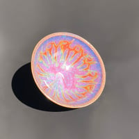 Image 2 of Purple Rainbow Flame 'Love' - Small Bowl/Ring Dish