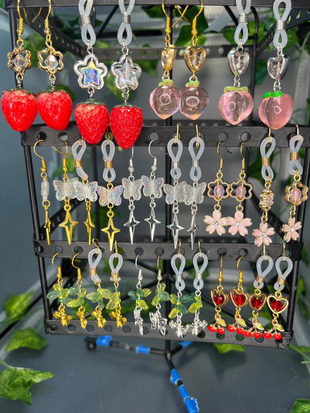 Image of Cute Earrings / Glasses Charms