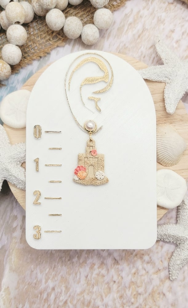 Image of Sunkissed Sandcastle Dangles 