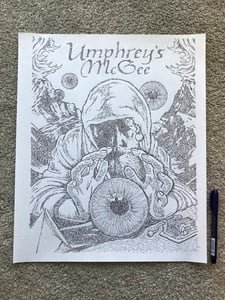 Image of Umphrey's McGee Original Ink Drawings