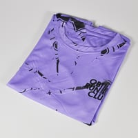 Image 4 of ob1 run club tie dye running tee