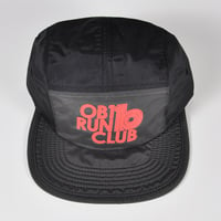 Image 4 of ob1 run club nylon running cap