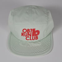 Image 5 of ob1 run club nylon running cap