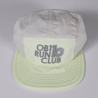 Image 6 of ob1 run club nylon running cap