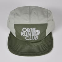 Image 7 of ob1 run club nylon running cap