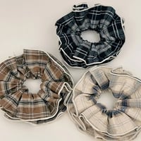 Image 1 of Plaid Scrunchie