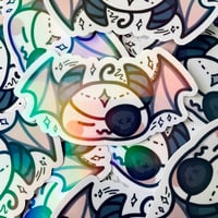 Image 3 of Creepies: Bat Sticker and Charm