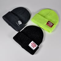 Image 1 of ob1 run club reflective beanie