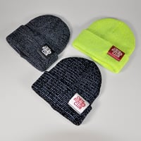 Image 2 of ob1 run club reflective beanie