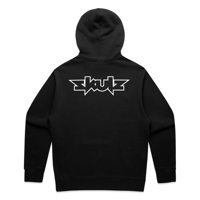 Image 2 of skulz graphic hoodie