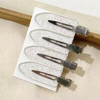 Image 1 of Transparent Duckbill Clips