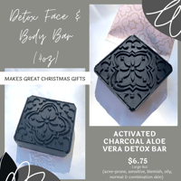 Image 8 of Charcoal Aloe Vera Tallow Face & Body Soap