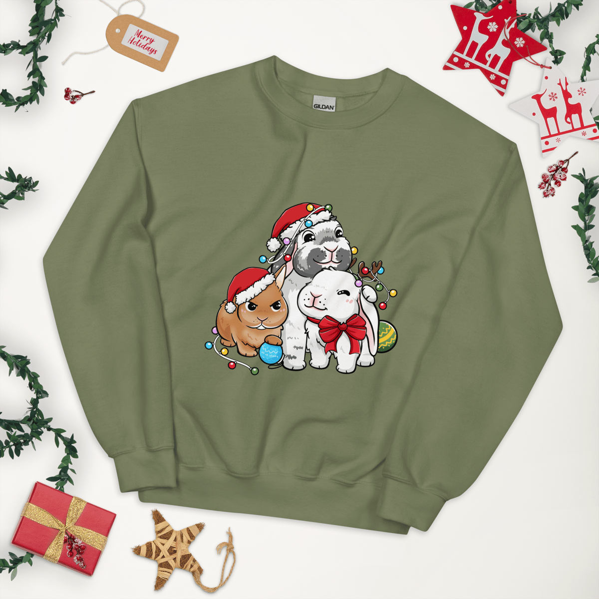 Image of Blumollo Santa Sweatshirt - Limited Holiday Edition